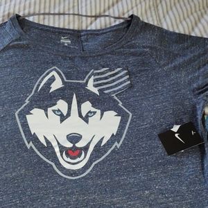 Nike new with tags UConn husky shirt